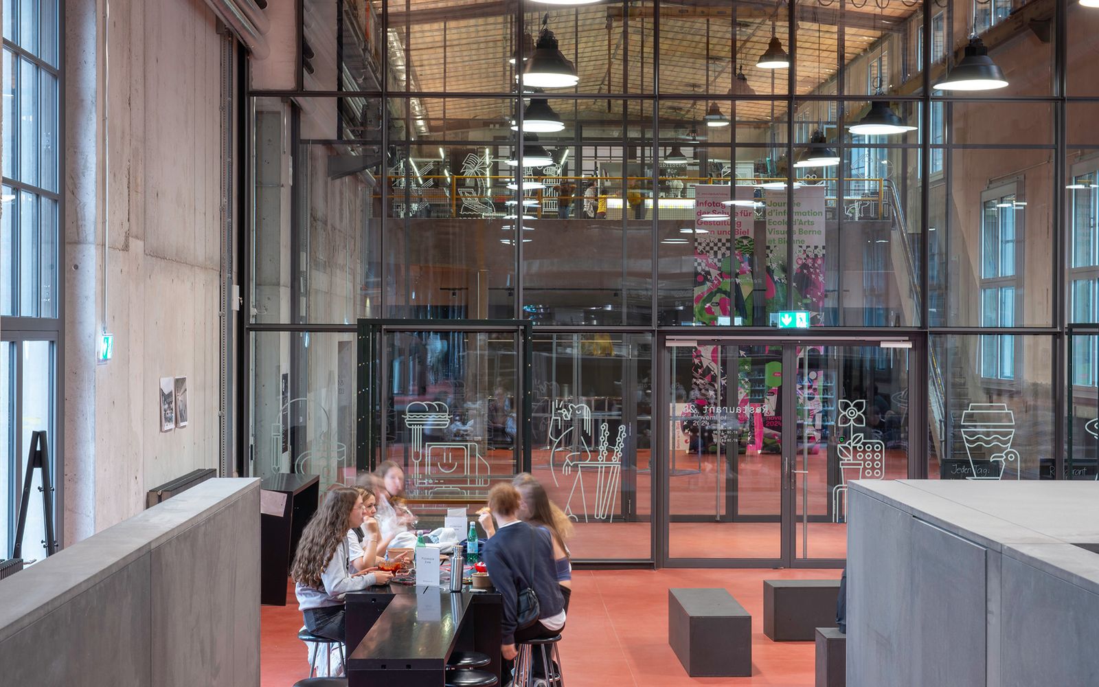 Kantonales Schulprovisorium und Schule für Gestaltung im Bernapark, Stettlen